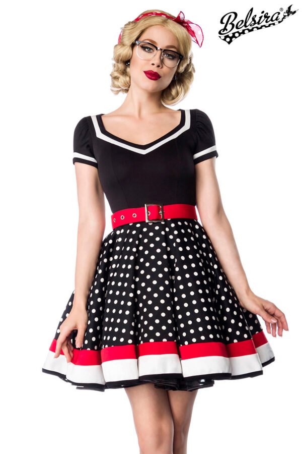 Kleid mit Gürtel