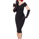 schulterfreies Kleid