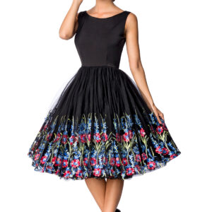 Belsira Premium Vintage Blumenkleid