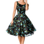 Belsira Premium Vintage Blumenkleid