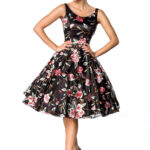 Belsira Premium Vintage Blumenkleid