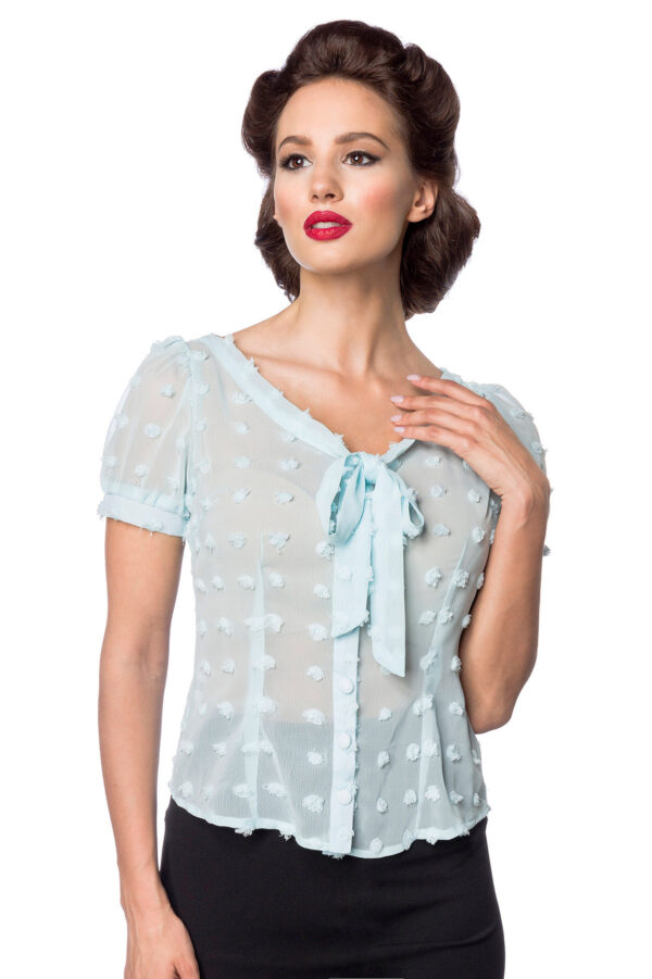 Vintage Schluppenbluse – Bild 2