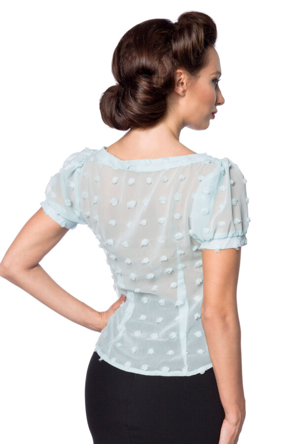 Vintage Schluppenbluse – Bild 3