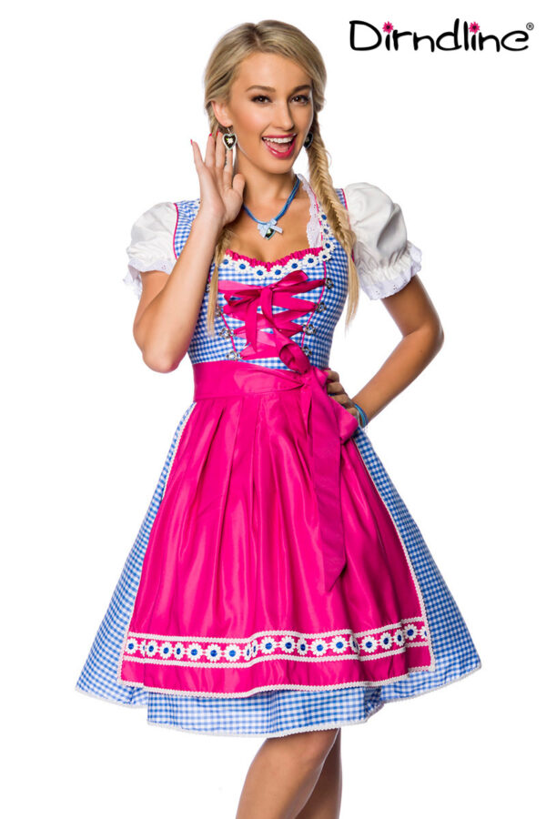 Traditionelles Karodirndl
