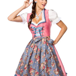 Verträumtes Dirndl mit Denim
