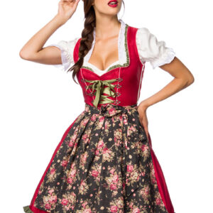 Verträumtes Dirndl mit Denim