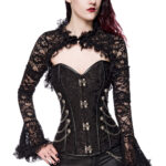 Gothic-Bolero aus Spitze
