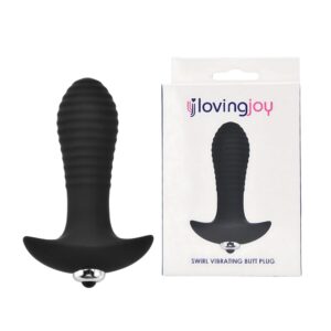 Loving Joy Swirl 7 Function Vibrating Butt Plug
