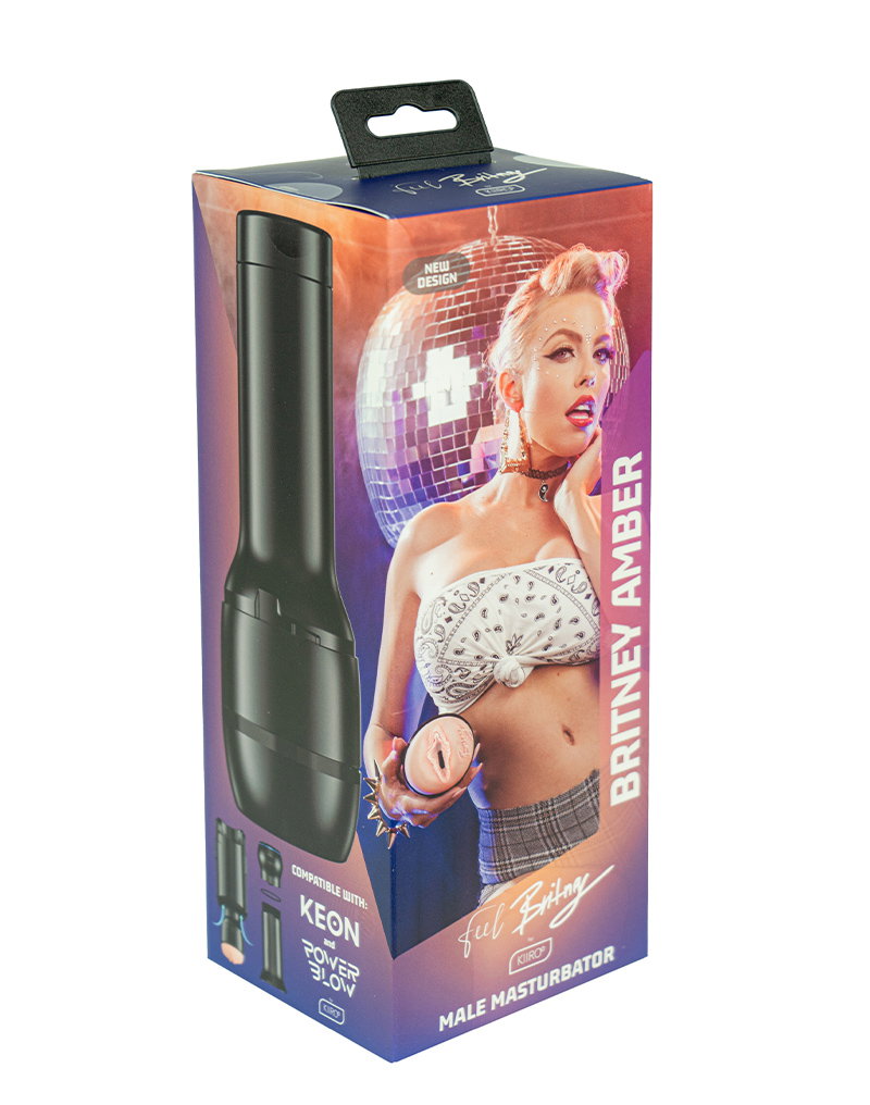 KIIROO – FeelStar Stroker – Britney Amber – Schwarz