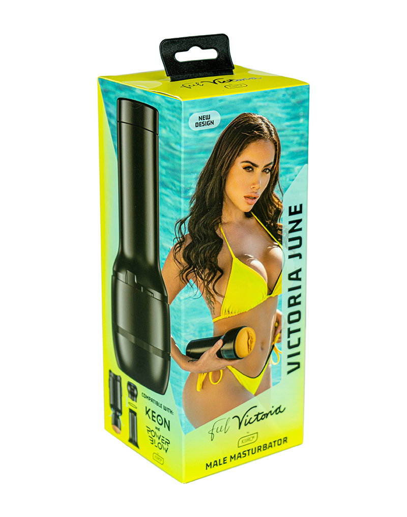 KIIROO – FeelStar Stroker – Victoria June – Schwarz