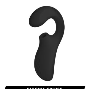 LELO - Enigma Cruise - Schallmassagegerät mit doppelter Stimulation - Schwarz