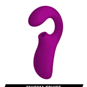 LELO – Enigma Cruise – Schallmassagegerät mit doppelter Stimulation – Deep Rose