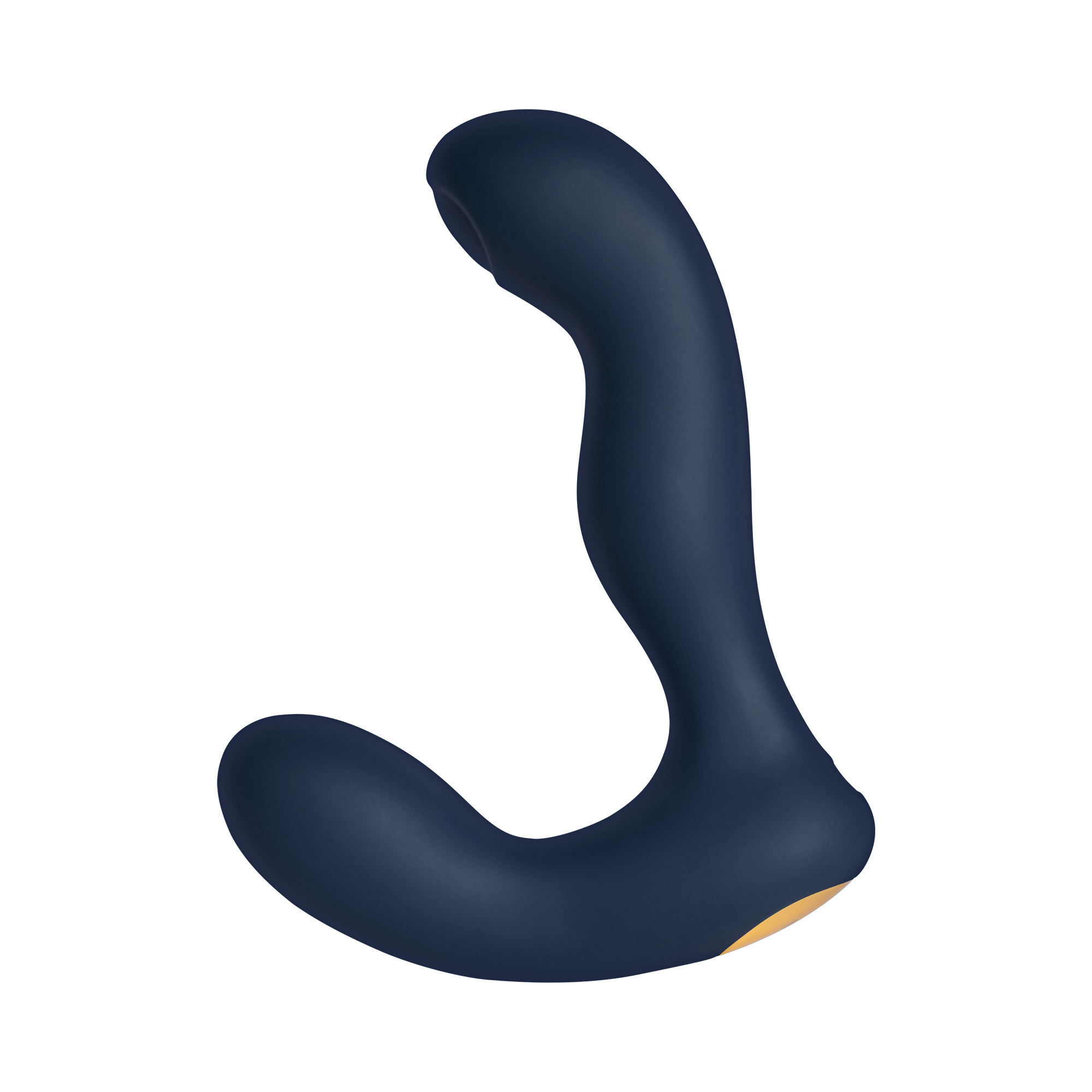SVAKOM – Iker Neo – Interaktiver pulsierender Prostata-Vibrator, App-Steuerung – Marineblau