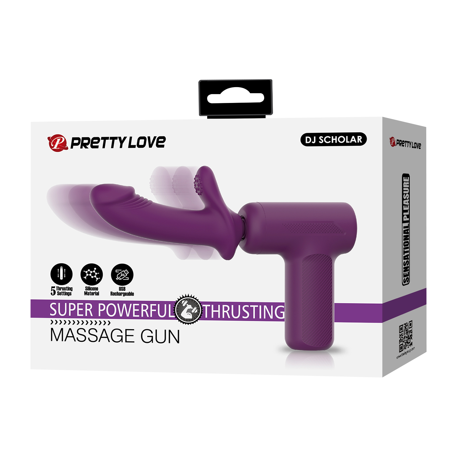 Pretty Love – DJ Scholar – Massagepistole – Lila