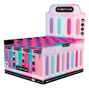 Pretty Love - Stefan - Mini-Massager 32 Stück - Farbsortiment