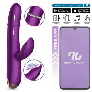 IY – Sendel – Rabbit-Vibrator – Vibrator mit Perlenring und App – Lila