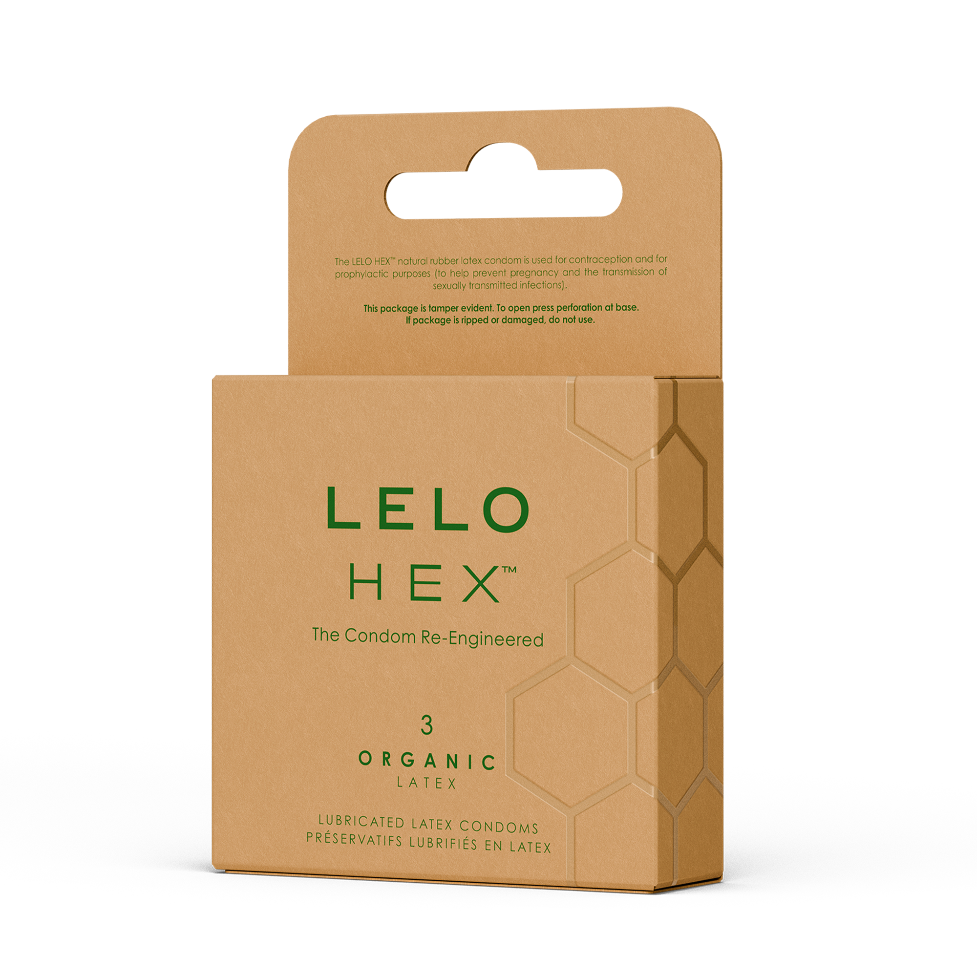 LELO HEX™ – Organic-Kondome (3er-Pack)