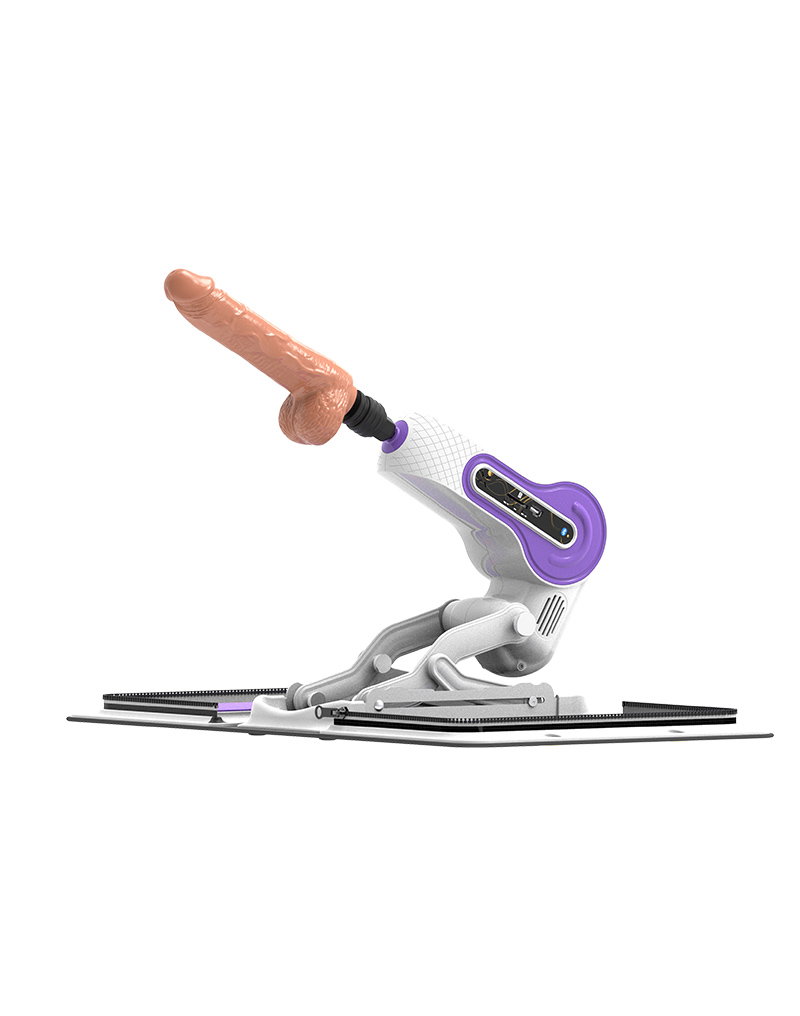 ZSEX – Fuck Machine – Weiße Tasche – Lila Maschine