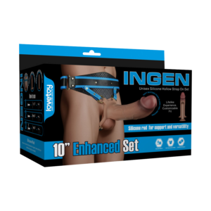 LoveToy - Ingen 25,5cm - Enchanced Set L/XL/2XL - Nude