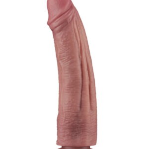 LoveToy - Power Cock 26,5 cm - Vibrating Dual Density - Nude