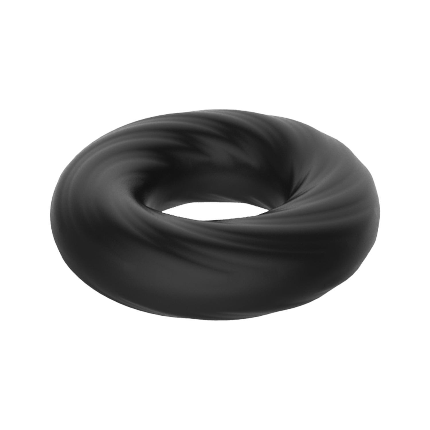 Crazy Bull – Superweicher Silikonring – Modell 6 – Schwarz