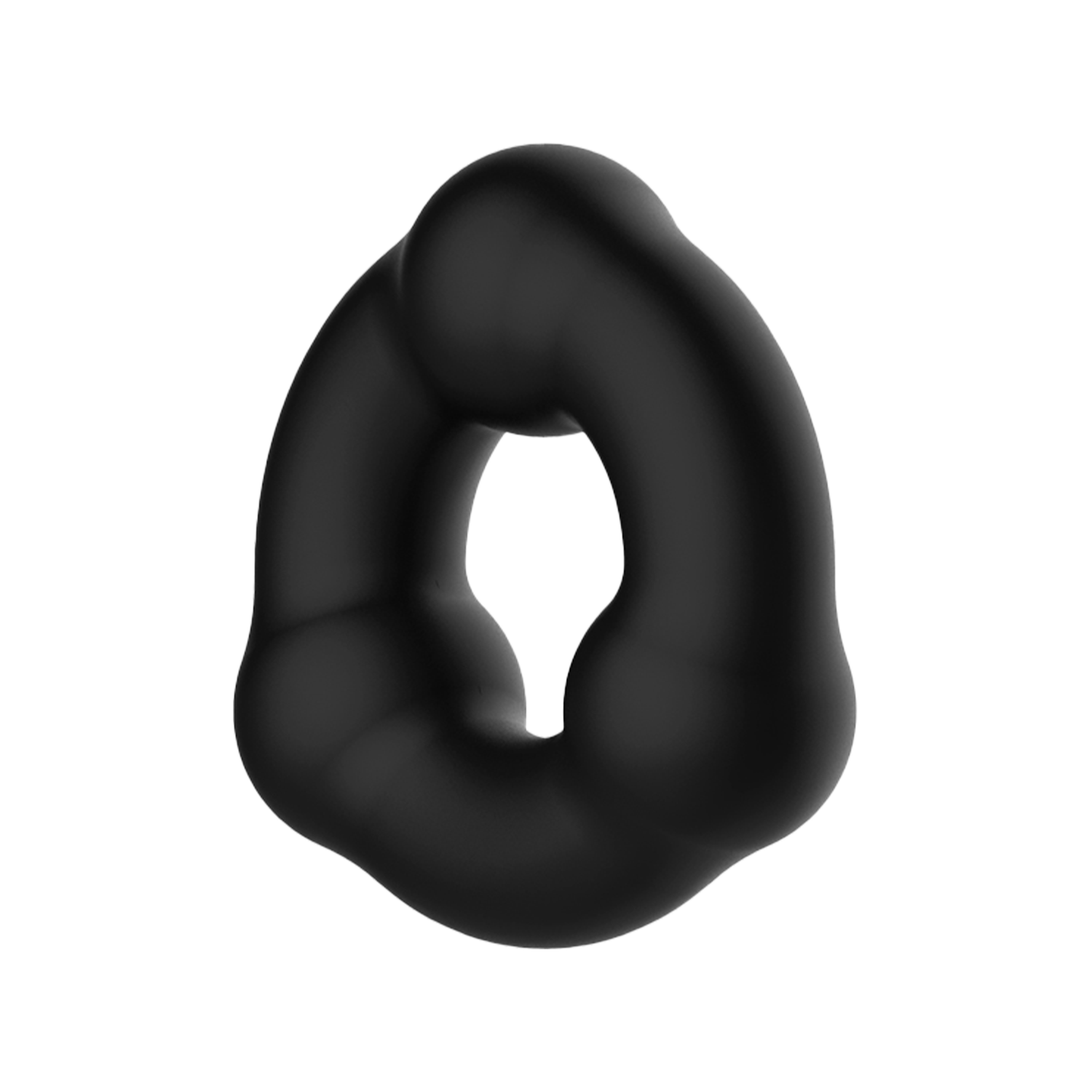 Crazy Bull – Superweicher Silikonring – Modell 7 – Schwarz