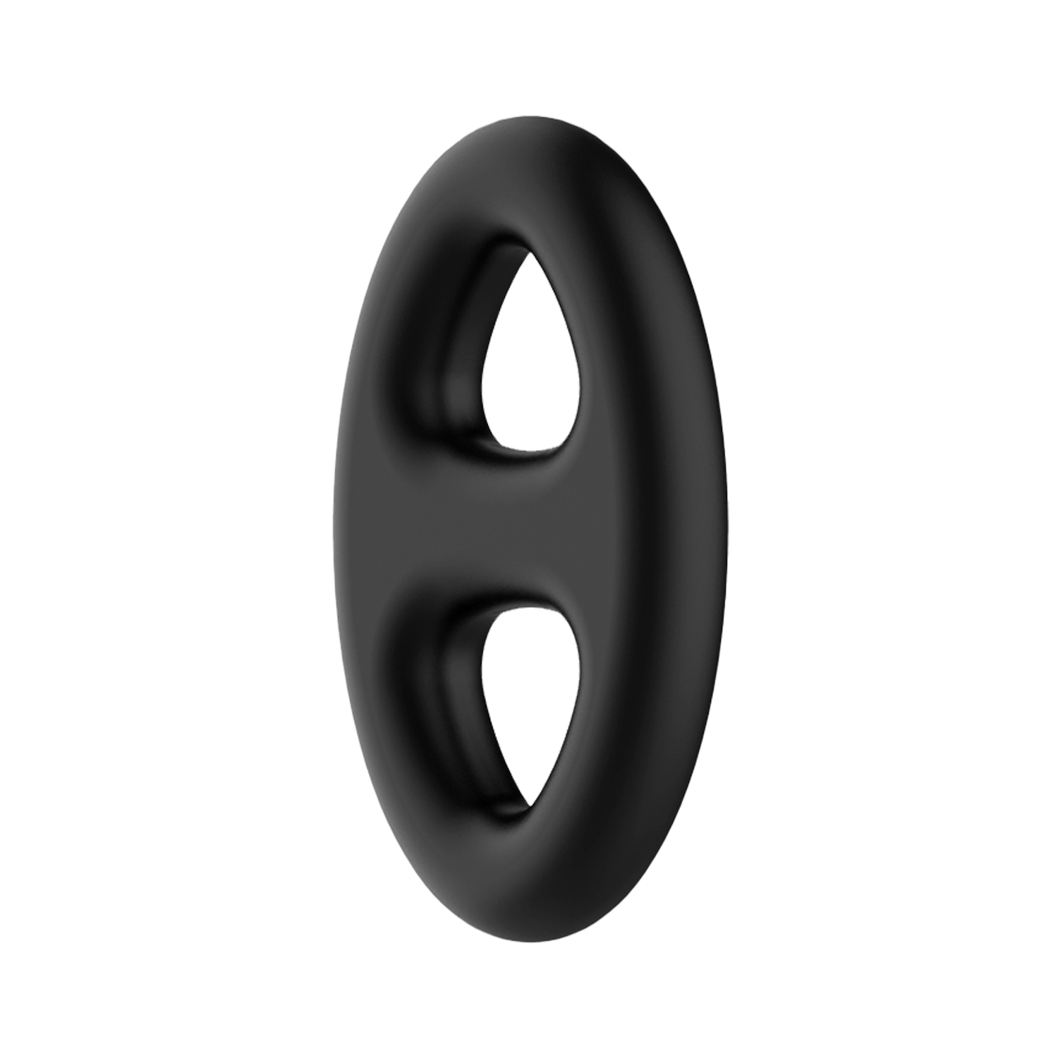 Crazy Bull – Superweicher Silikonring – Modell 16 – Schwarz