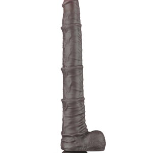 LoveToy - Nature Cock - 16" Dual Layered Bendable Cock XXL - Schwarz