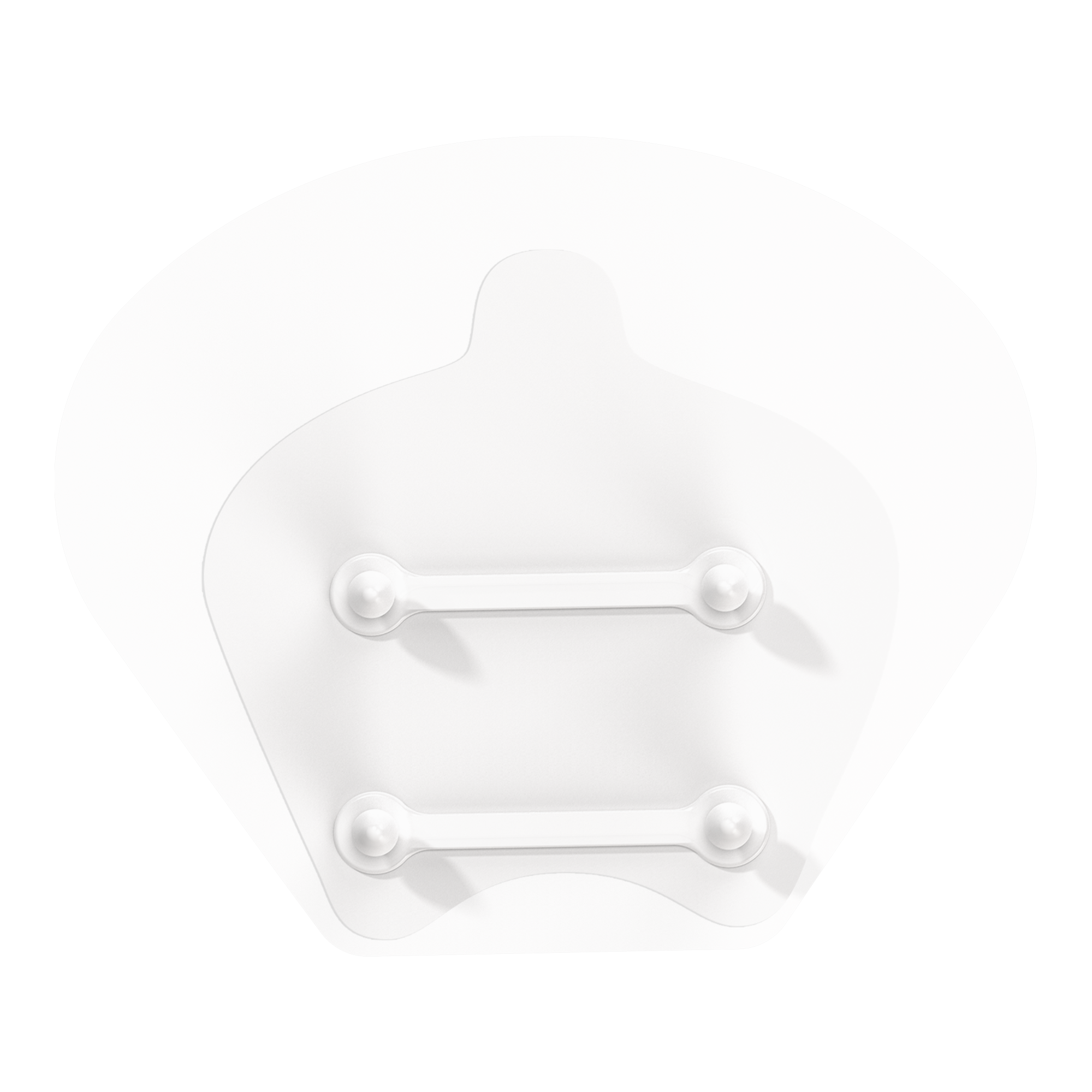 LUXUS – Selbstklebende Sticker – 5er-Set – Transparent