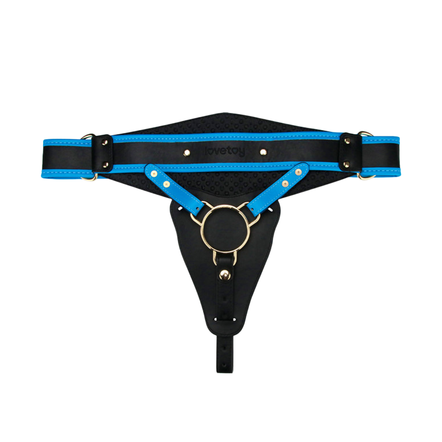 LoveToy – Ingen – Vibrierendes Strap-on-Set, 8″/ 20 cm, Größe XS/S/M, Nude