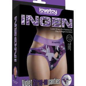 LoveToy - Ingen - Violet Strap-on-Slip, Größe M/L, Lila