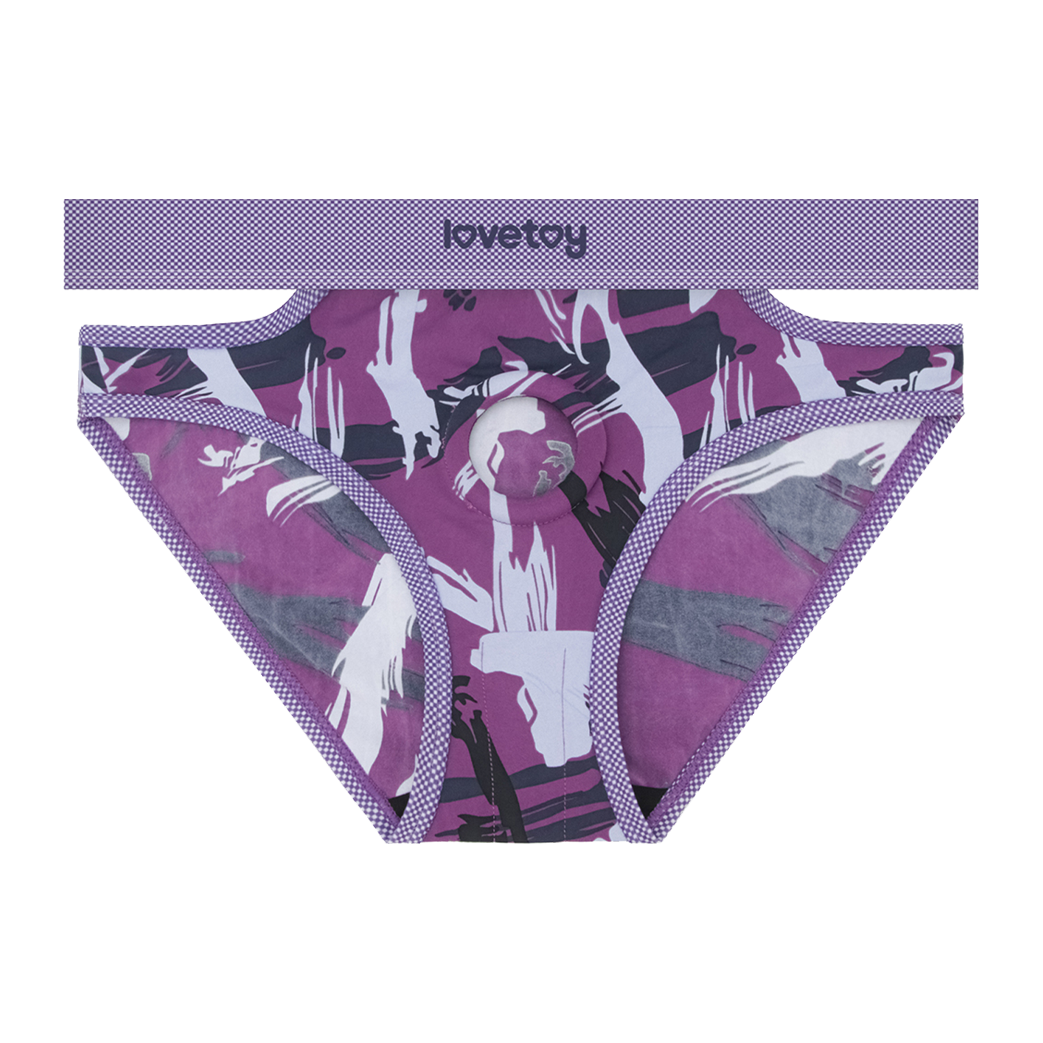 LoveToy – Ingen – Violet Strap-on-Slip, Größe M/L, Lila