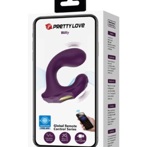 Pretty Love – Billy – G-Punkt-Vibrator mit App-Fernbedienung – Lila