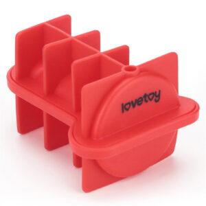 LoveToy - Mace Silikon-Eiswürfelform - Mini-Penis - Rot