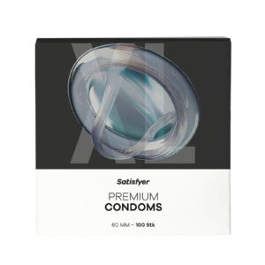 Satisfyer – Kondome – Größe 60 (XL) – 100 Stück