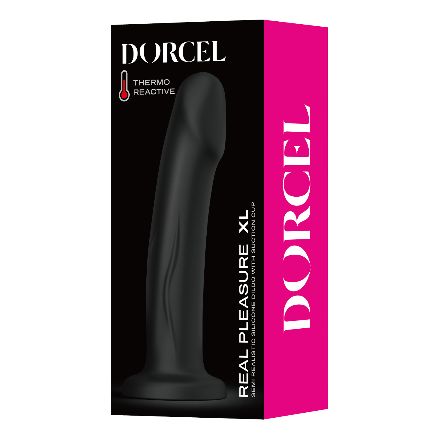 Dorcel – Real Pleasure Dildo – Größe XL – Schwarz