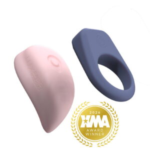 LUXUS – Luxus – Interaktives Sexspielzeug für Paare, App-gesteuert – Pink/Blau