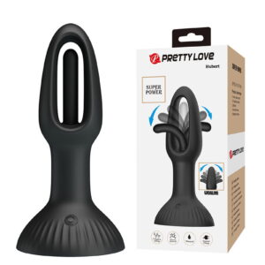 PL - Hubert - Anal-Wackelvibrator - Schwarz