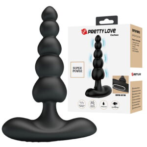 PL – Corban – Analperlen-Vibrator – Schwarz