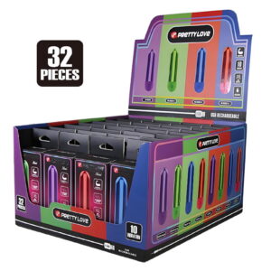 PL – Mini-Bullet-Display – 32 Stück – verschiedene Farben