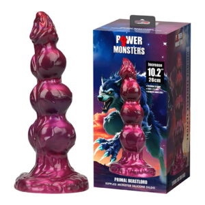 Power Monsters – Primal Beastlord – Rippled Monster Dildo – 26 cm – Mix Color