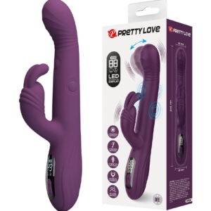 PL - Dee - Rabbit Vibrator - Burgundy