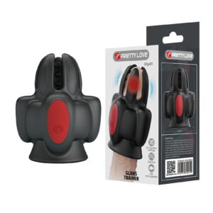 PL - Wyat - Rabbit Vibrator - Schwarz/Rot