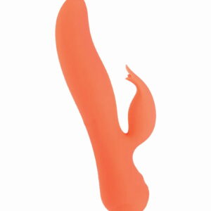 Swan – Blossom – Dual Action Rabbit Vibrator – Coral
