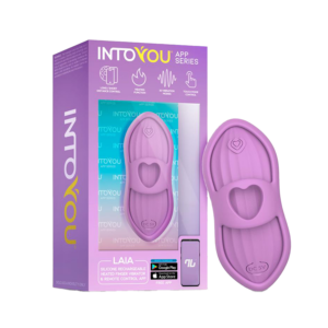 IY – Laia – Beheizbarer Fingervibrator mit App-Steuerung – Lavendel