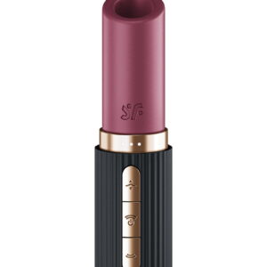 Satisfyer - Deep Kiss - 3D Air Pulse Lippenstift Vibrator - Schwarz
