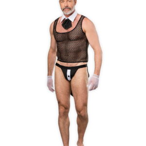 Amorable by Rimba – Sexy Gigolo-Set – Schwarz, Weiß