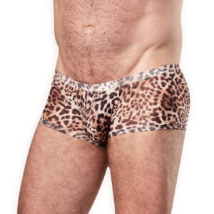 Amorable by Rimba – Transparente Leoparden-Shorts