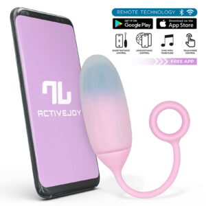 IY - Vibrierendes Ei mit App. -  Rosa/Blau