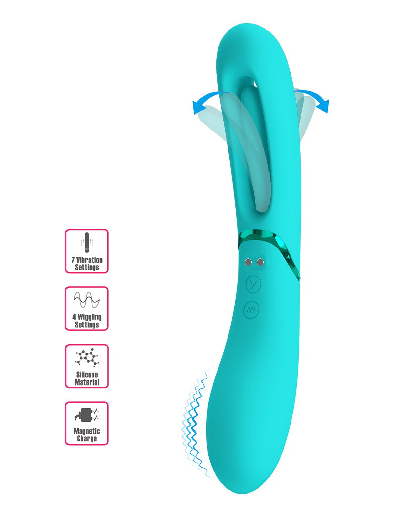 Pretty Love - Romance - Lexie - Vibrator - Blau